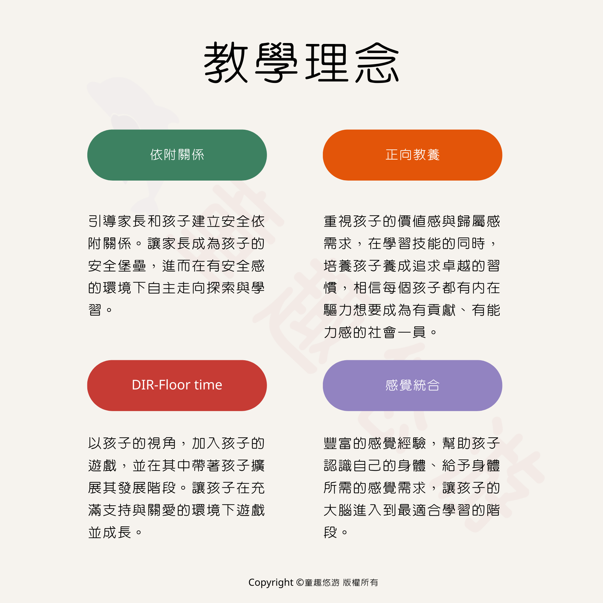 童趣悠游-教學理念